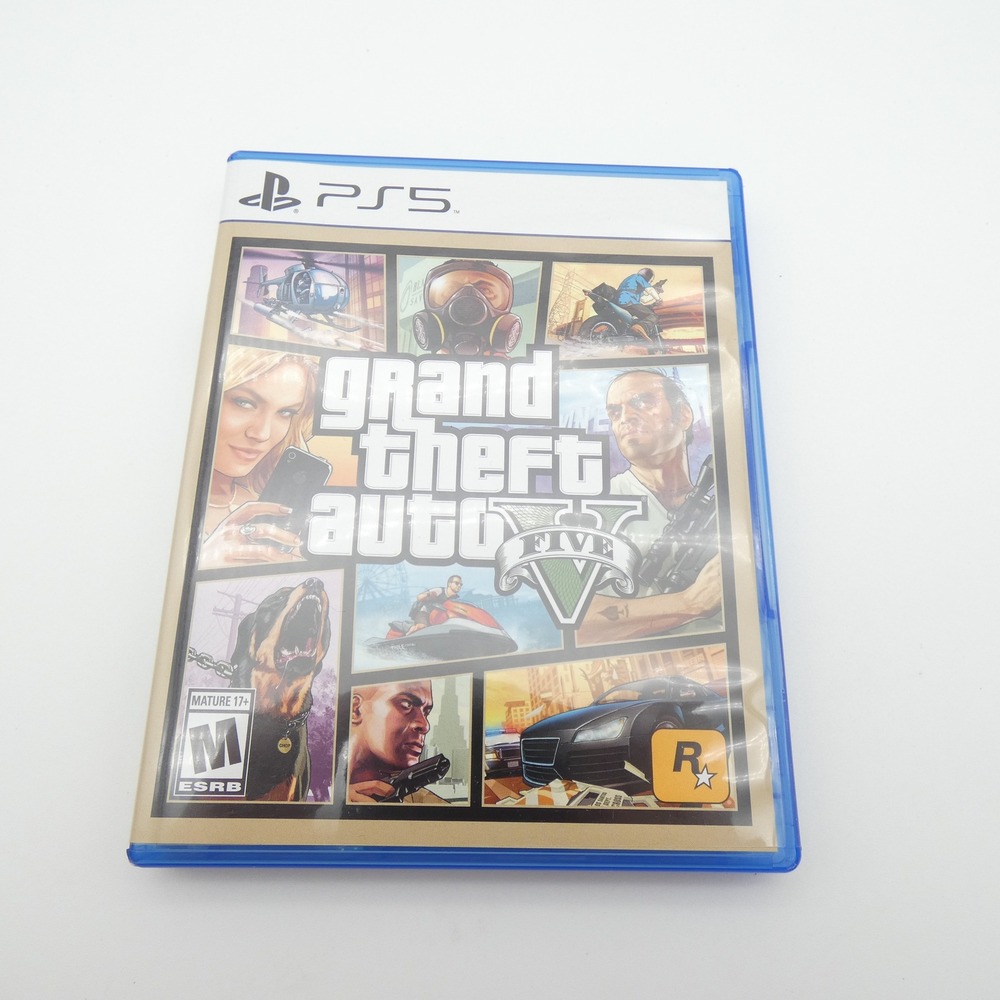 Grand Theft Auto V GTA 5 Sony PlayStation 5 PS5 Action Adventure Game 2022